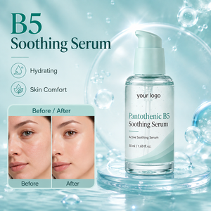 Suero Calmante con Pantoteno B5 50ml, Hidratante Facial, Suero Activo con Vitamina B5, Unisex, Marca Privada OEM ODM - Product Image 4