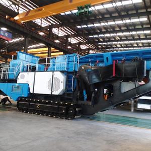 PE250X400 Portable Diesel Moteur Pierre Concasseur À Mâchoires Machine Nouvelle Condition Mobile Concasseur À Mâchoires Convoyeur D'alimentation Petit Moteur Engrenage PLC - Product Image 2