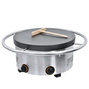 Crêpière Commerciale Haute Performance à Rotation Manuelle, Idéale <span class=keywords><strong>pour</strong></span> la Préparation de Crêpes Rotatives, Pancakes et Gâteaux Faits Main - Product Image 2