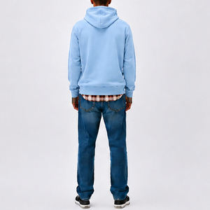 Vente en gros de sweats à capuche pour hommes, design basique de qualité supérieure, service OEM, légers, respirants, séchage rapide, fabriqués au Pakistan - Product Image 5
