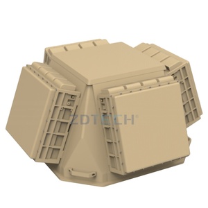 Phaser Array Technology 3km X Band Busca Radar de Aviso para Detecção Anti Drone Radar - Product Image 1