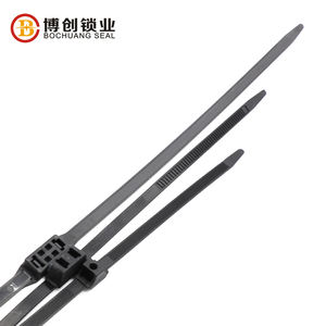 Venta caliente China Factory <span class=keywords><strong>Pull</strong></span> <span class=keywords><strong>Tight</strong></span> Double <span class=keywords><strong>Lock</strong></span> Nylon <span class=keywords><strong>Cable</strong></span> Tie Sello de plástico - Product Image 5