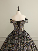 Sprankelend Dragon Fruit Kleur Tutu Bruids Toast Jurk Banket Voorstelling Prom Trouwavondjurken Jurken