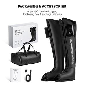 Factory Oem 510K Airbag Masajeador de piernas Dvt Drenaje linfático Presión de aire Máquina de masaje de piernas Masajeador de compresión de aire de piernas - Product Image 6