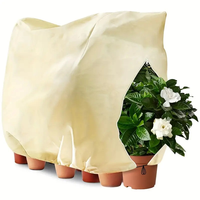 Ritsafsluitbare plantenbeschermhoes van vliesstof, winterbescherming tegen vorst voor bomen, plantenhoes voor winterbescherming