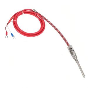 <span class=keywords><strong>PT100</strong></span> مصفحة المقاومة الحرارية ss316 ثابت موضوع استشعار درجة الحرارة التحقيق - Product Image 5