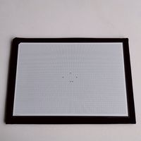 23-1  0.01mm Papan Kalibrasi Kotak-kotak Kaca Presisi Tinggi 17.5*17.5cm untuk Visi 3D, Pemindaian 3D, dan Inspeksi