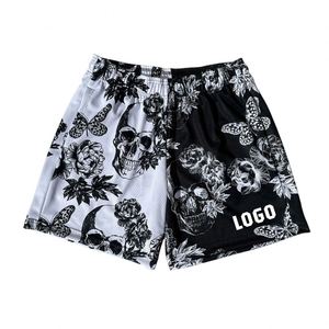 Celana Jogger Cetak Sublimasi Penuh, Celana Pendek Lari Custom Berbahan Mesh, Celana Pendek Santai untuk Olahraga, Panjang Selutut, Ukuran 5XL, Unisex, Basket, Musim Panas - Product Image 1