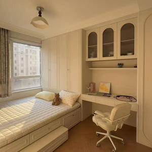 เตียงไม้สองชั้นสำหรับเด็กวัยหัดเดินที่ทันสมัยเตียงเด็กนอนสำหรับบ้านบ้านไร่อพาร์ทเมนต์สำหรับเฟอร์นิเจอร์ห้องนอนของโรงแรม - Product Image 4