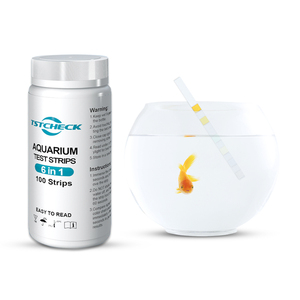 6 en 1 mini aquarium et kit de test d'eau d'étang bandes d'aquarium pour l'eau du robinet et la <span class=keywords><strong>piscine</strong></span> fournisseur de confiance - Product Image 2