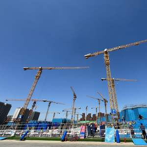 Grue à tour à plateau plat Dahan DH620-8530-32 tonnes, fabrication en usine, hauteur maximale 85 m, hauteur de levage maximale 300 m-350 m - Product Image 6