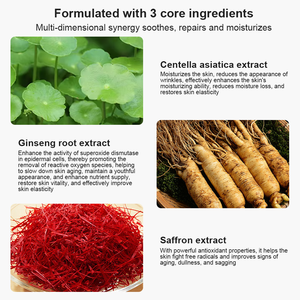 Crema OEM ODM con Extracto de Vitamina E, Reparación <span class=keywords><strong>SOS</strong></span> de Barrera para Todo Tipo de Piel, Humectante Facial Herbal con Ingredientes de Ácido Hialurónico - Product Image 5