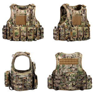 J.SH Vente chaude Gilet tactique en polyester rembourré souple Molle pour le tir avec logo personnalisé - Product Image 5