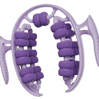 Dispositif de massage des jambes par rouleaux amincissants à fixation par anneaux, pour la relaxation des cuisses et des mollets, Modèle HXJ01