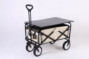 Outdoor Garden Park Utility Kids Portable Beach Folding Trolley Cart Camping Picnic Foldable Wagon