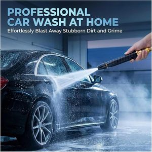 KQBNHV High Pressure Hose Nozzle Brass Car <b>Washer</b> Direct <b>Jet</b> Stream Garden Water Spray Head for Car Washing Patio Cleaning - Product Image 4