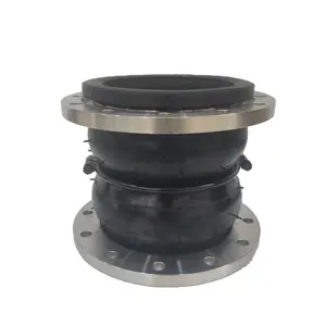 High Quality Forged Rubber Pipe Fittings Round Flange Connection OEM Supported
