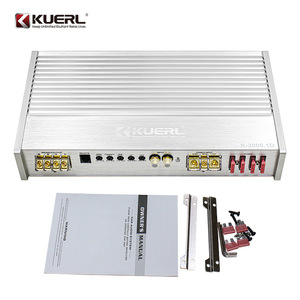 เครื่องขยายเสียงรถยนต์ KUERL 2000W โมโน คลาส D ดิจิตอล กำลังขับสูง ตัวเรือนอะลูมิเนียมอัลลอยด์ ช่องสัญญาณเดี่ยว อัพเกรดเสียง - Product Image 4