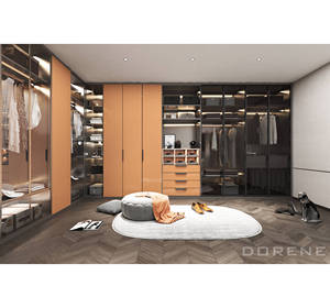 Armoire îlot de rangement pour chambre à coucher de qualité supérieure pour hommes Dorene Fancy 2026, avec étagères - Product Image 2