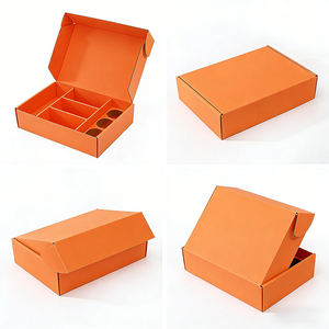 Boîtes d'emballage en papier pliables imprimées sur mesure, boîtes en carton ondulé, boîtes cadeaux en kraft, boîtes d'expédition - Product Image 3