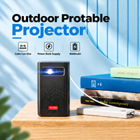 Projecteur HD intelligent DLP portable Android, best-seller d'usine, avec haut-parleurs intégrés pour cinéma maison et chambre à coucher