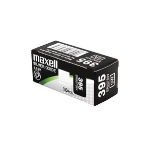 Batería de Óxido de Plata Maxell 395 1.5V SR927SW Paquete de 10 - Product Image 1