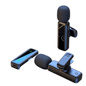 Microphone cravate sans fil transfrontalier le plus vendu, modèle H308, pour diffusion en direct sur ordinateur en extérieur, enregistrement sonore et réduction du bruit - Product Image 2