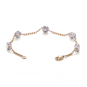 <span class=keywords><strong>Bracelet</strong></span> populaire 2026 <span class=keywords><strong>en</strong></span> <span class=keywords><strong>or</strong></span> véritable 14 carats avec diamants IGI, style universitaire pour fille, <span class=keywords><strong>bracelet</strong></span> <span class=keywords><strong>en</strong></span> <span class=keywords><strong>or</strong></span> 18 carats véritable, design original et personnalisé - Product Image 2