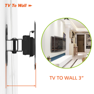 Soportes de Pared para TV de Acero Laminado en Frío, Inclinables, Económicos, de 10 a 27 Pulgadas, para Smal Saver - Product Image 4