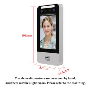 Realand ZD-J52H Sistema di Controllo Accessi Intelligente con Verifica Biometrica Dinamica del Viso, Riconoscimento del Palmo e Lettore RFID - Product Image 5