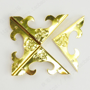 Corner Protector Brass 30mm X 42mm Traditional Design For Furniture Decorative <b>Hardware</b> - Product Image 4