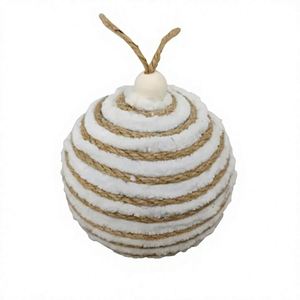 Bolas de Navidad de Espuma Tejidas a Mano, Nuevas y Personalizadas del Fabricante - Adornos Modernos de Estilo Simple con Serigrafía en 3 Colores - Product Image 4