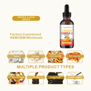 YanniGlow OEM ODM Vitamins Support Healthy Eyes <strong>Brain</strong> &amp; Bones Omega 3+DHA Drops for Adults Natural Supplement - Product Image 4