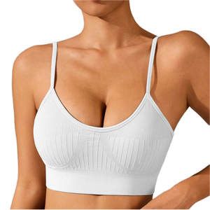 Soutien-gorge de sport BASHAsports grande taille respirant sans coutures à maintien élevé, absorbant les chocs, extensible dans quatre directions, séchage rapide pour femmes, fitness - Product Image 1