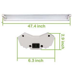 หลอดไฟ LED อลูมิเนียม T8 ขนาด 4 ฟุต 5000K แสงเดย์ไลท์ 40W สำหรับติดตั้งภายในสำนักงาน มาตรฐาน IP44 ให้แสงสว่าง 120lm/W รับประกัน 5 ปี - Product Image 6