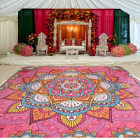 Autocollant en vinyle adhésif amovible brillant/mat de haute qualité, prix d'usine, personnalisé pour mariage, anniversaire, sol de danse