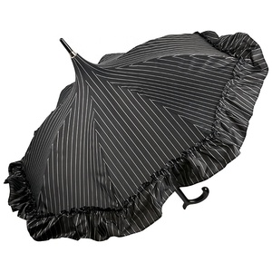 Parapluie de pagode Long et droit, anti-vent, avec Logo imprimé personnalisé, couleur noire et t8, vente en gros, - Product Image 2