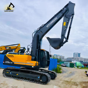 Excavadora Usada Hyundai 225LC-9T de Alta Eficiencia, Compacta, Confiable y Resistente para Nivelación de Taludes de Montaña - Product Image 3