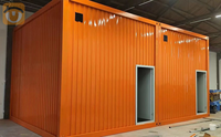 Maison modulaire détachable de 20 pieds maison modulaire de secours préfabriqué Sauvetage d'urgence Maison mobile en conteneur