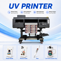 Imprimante DTF UV A1 LINKO avec trois têtes I1600 AB pour transfert de film, machine d'impression numérique à jet d'encre UV