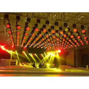 Podiumlicht Disco Podium Led Lifting Ball Dmx Rgb Led Lift Ball Kinetic Ball Verlichtingssysteem