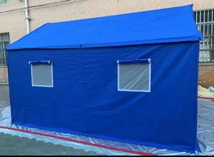 Tenda pieghevole in caso di calamità con telaio in alluminio e tessuto Oxford per il primo soccorso e gli sfollati per le fiere - Product Image 2