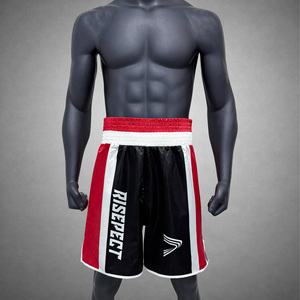 Shorts de boxe durables pour hommes et femmes, tissu léger à séchage rapide, idéal pour la salle de sport, la remise en forme, le sparring et les arts martiaux - Product Image 1
