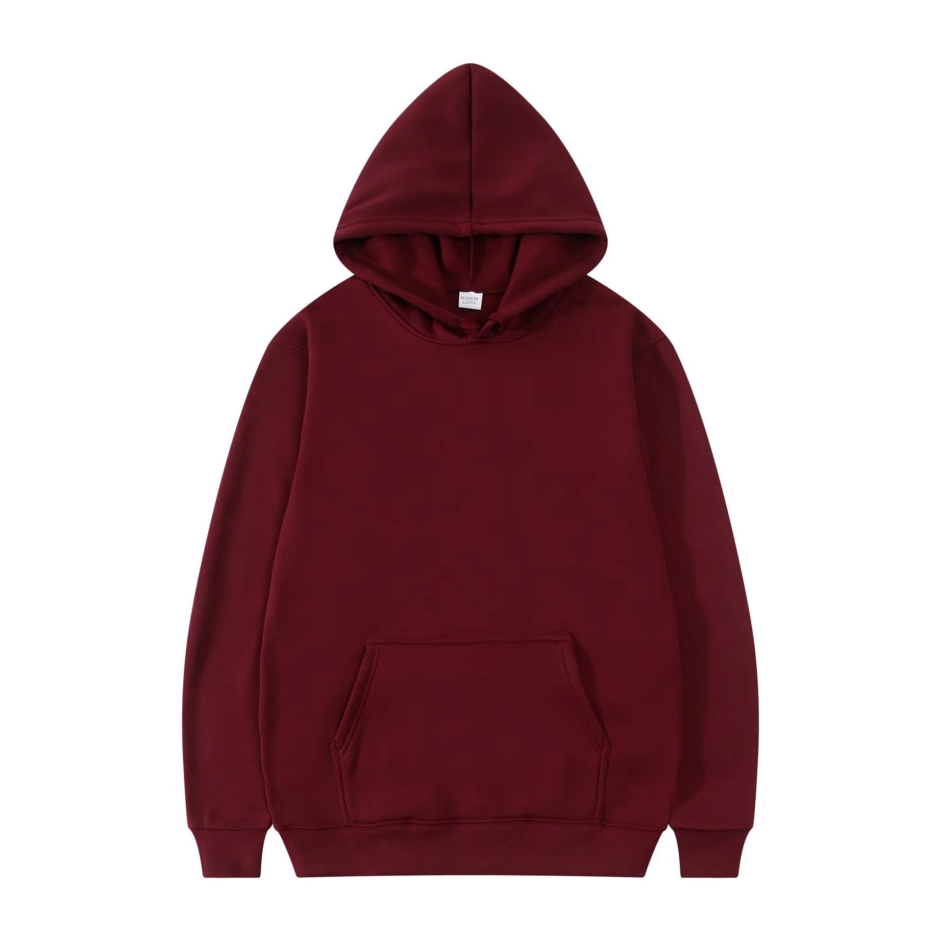 High quality sweatshirts polyester hoodies Custom logo sublimation plain hoodies For Men