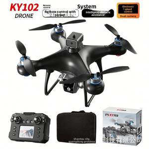 KY102 Nuevo Modelo Transfronterizo 4K, Dron con Control por Pantalla, Elevación y Descenso con un Botón, Sin Escobillas, con Evitación de Obstáculos, Ideal para Principiantes - Product Image 4