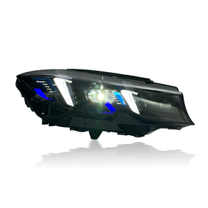 Accessori Auto SJC per <span class=keywords><strong>BMW</strong></span> Serie 3 G20 2020-2022, Fari Stile Occhi di Serpente Bianchi e Gialli DRL, Versione Aggiornata 2025 - Product Image 3