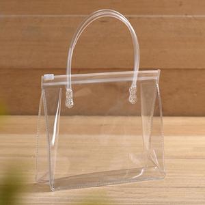 Luxury Elegant PVC <b>Bag</b> Holographic Laser Plastic Ziplock <b>Bag</b> for Clothing/holographic Make up <b>Bag</b> With Metal Zipper - Product Image 3