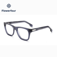 Nouvelle monture de lunettes optiques en acétate vintage, design tendance, lunettes rectangulaires, lunettes de vue, stock disponible, adultes, unisexe