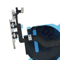 Câble flexible NFC à bobine pour recharge sans fil pour 12 Pro Max avec boutons d'alimentation/volume et flash LED (conception en barre)