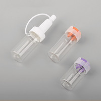 Flacon en verre ambré transparent 2ml-30ml avec bouchon en aluminium à ouverture facile, récipient stérile vide pour huile essentielle, sérum, qualité pharmaceutique